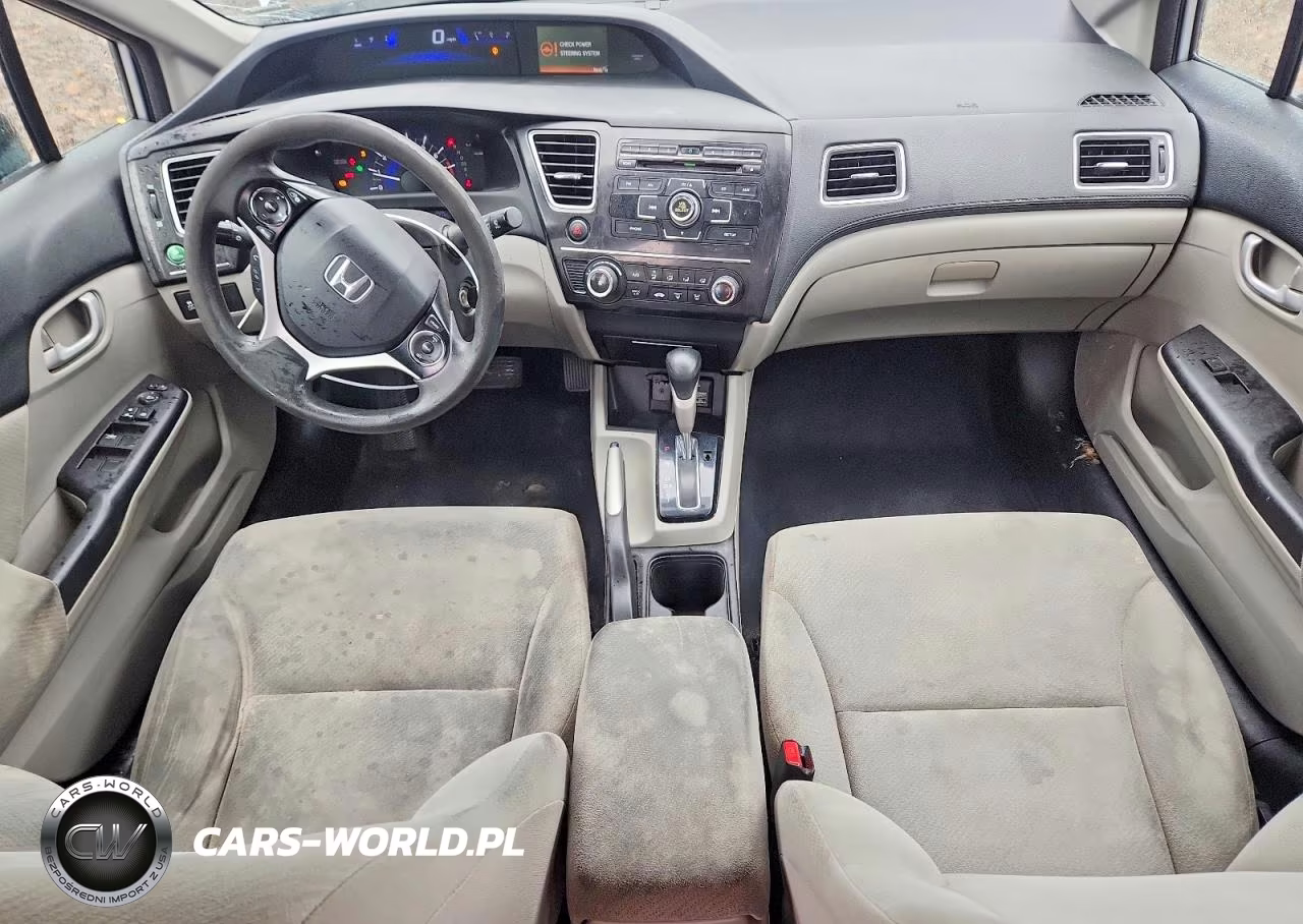 2013 Honda Civic Lx VIN:19XFB2F51DE006096 - 8