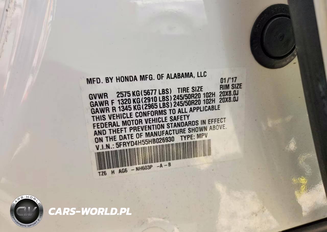 2017 Acura Mdx VIN:5FRYD4H55HB026930 - 13