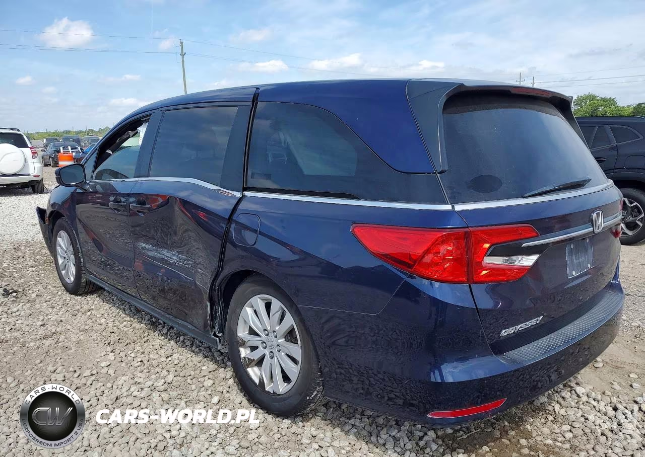 2021 Honda Odyssey Lx VIN:5FNRL6H22MB003545 - 2