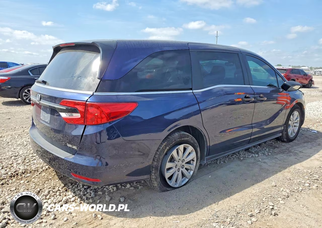 2021 Honda Odyssey Lx VIN:5FNRL6H22MB003545 - 3