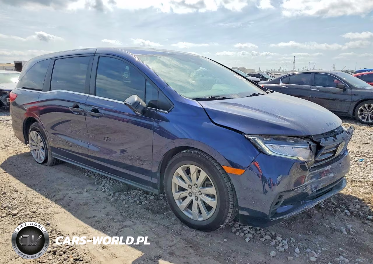 2021 Honda Odyssey Lx VIN:5FNRL6H22MB003545 - 4