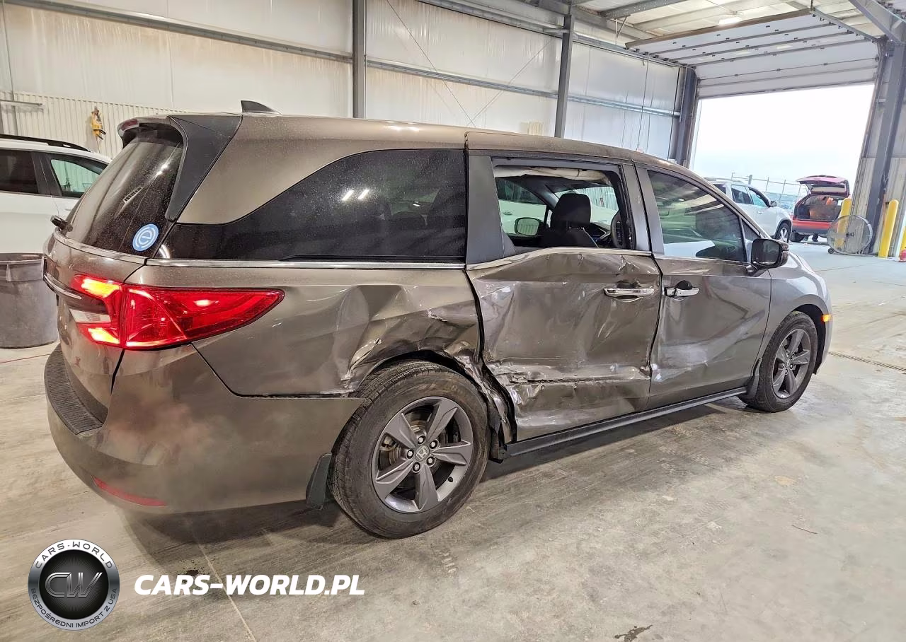 2021 Honda Odyssey Ex VIN:5FNRL6H51MB044890 - 3