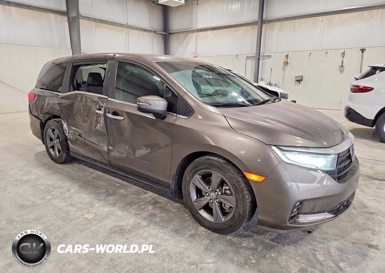 2021 Honda Odyssey Ex VIN:5FNRL6H51MB044890 - 4