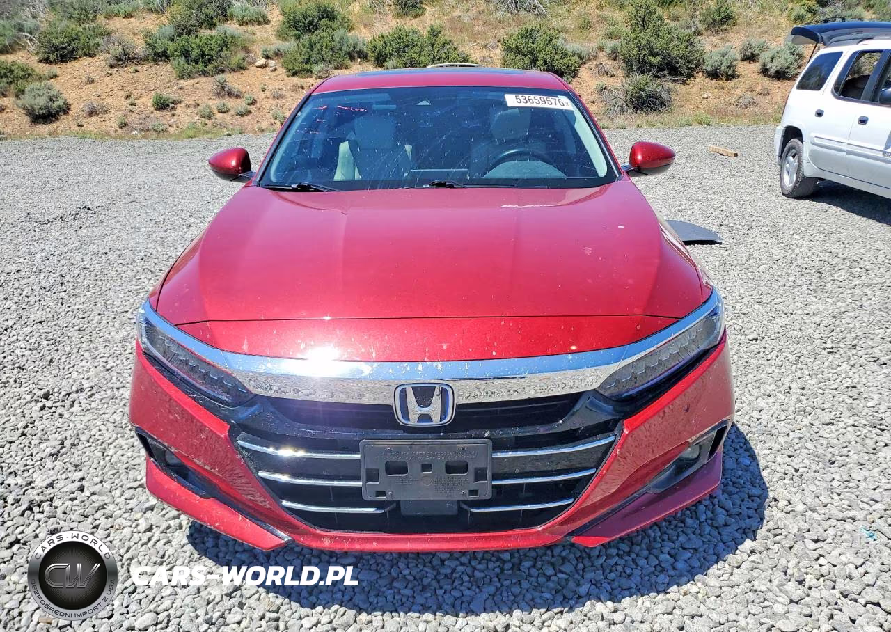 2022 Honda Accord Hybrid Exl VIN:1HGCV3F50NA025597 - 5