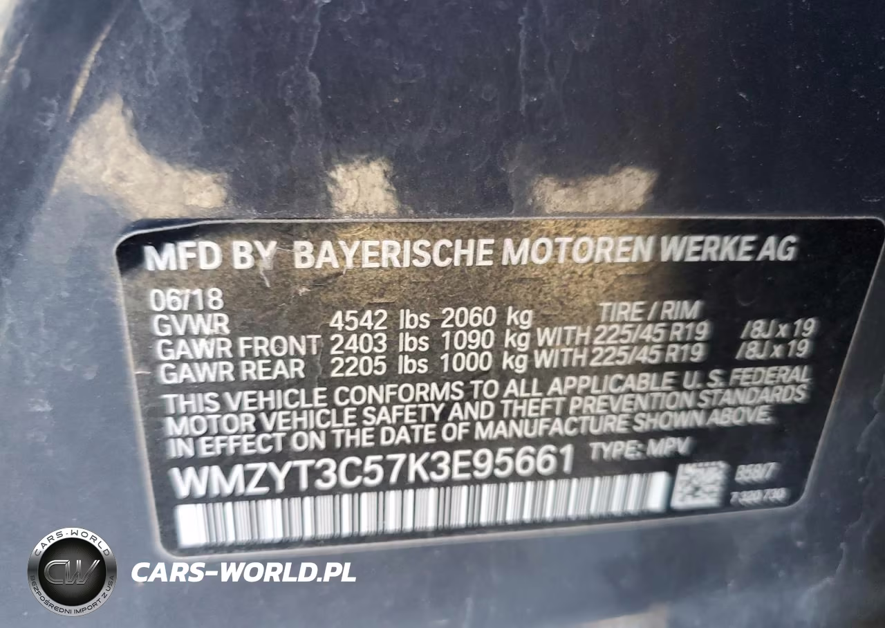 2019 Mini Cooper S Countryman VIN:WMZYT3C57K3E95661 - 12