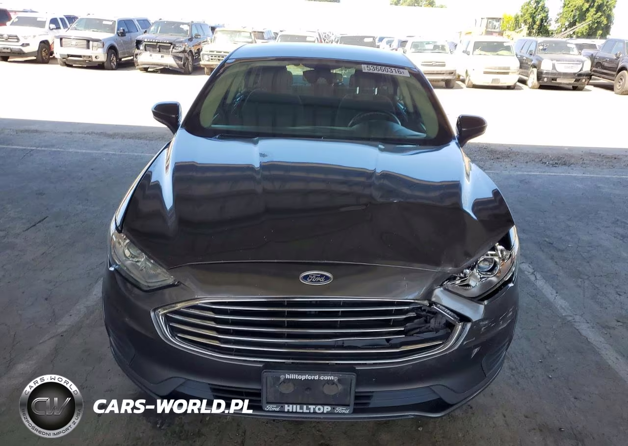 2019 Ford Fusion Se VIN:3FA6P0LUXKR135922 - 5