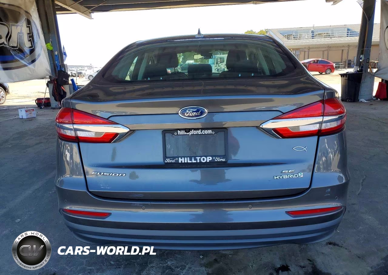 2019 Ford Fusion Se VIN:3FA6P0LUXKR135922 - 6
