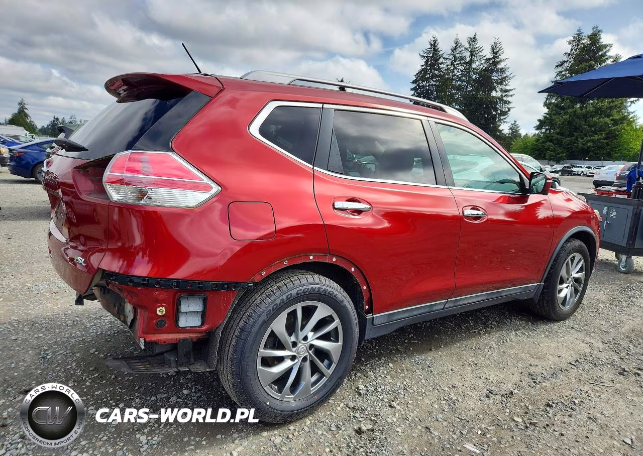 2015 Nissan Rogue Sl VIN:5N1AT2MT4FC872504 - 3