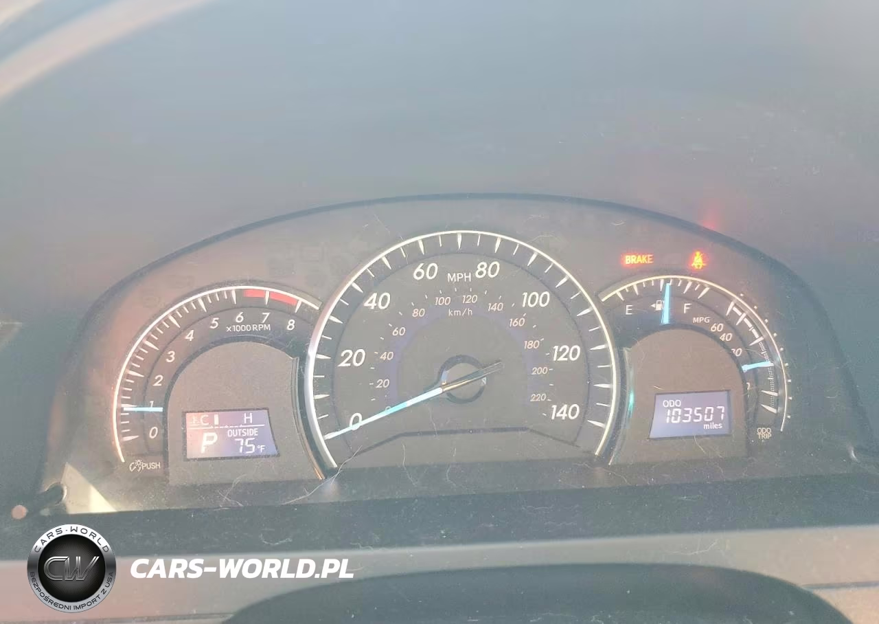 2013 Toyota Camry Xle V6 VIN:4T1BK1FK1DU530456 - 9