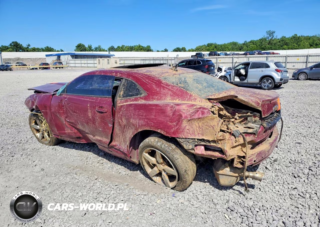 2014 Chevrolet Camaro Lt VIN:2G1FB1E38E9288076 - 2