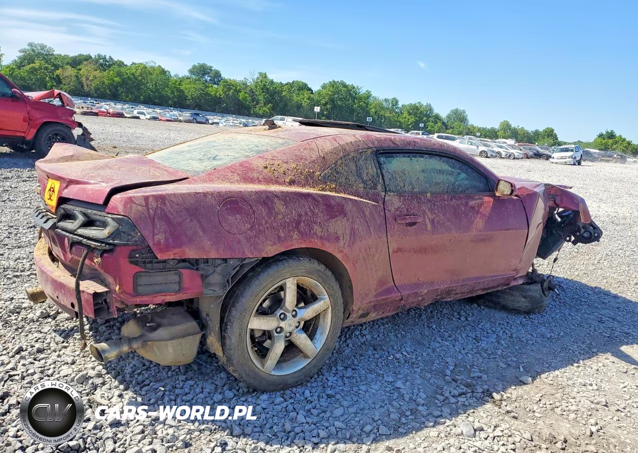 2014 Chevrolet Camaro Lt VIN:2G1FB1E38E9288076 - 3