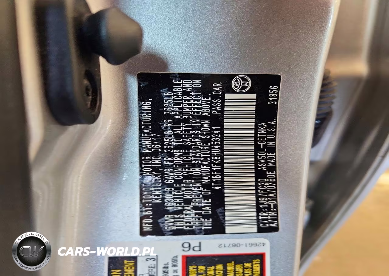 2017 Toyota Camry Le VIN:4T1BF1FK8HU453241 - 12