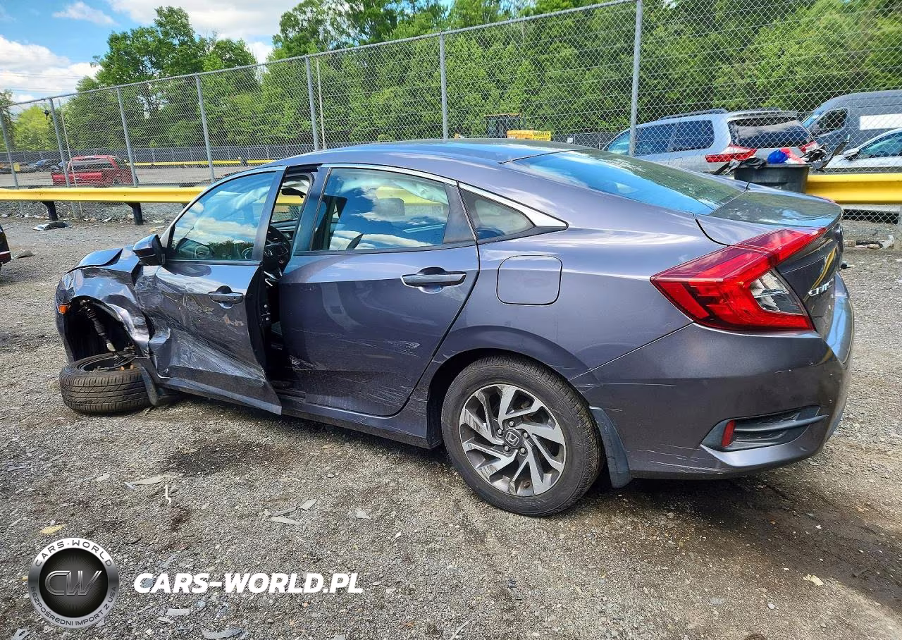 2016 Honda Civic Ex VIN:19XFC2F72GE224552 - 2