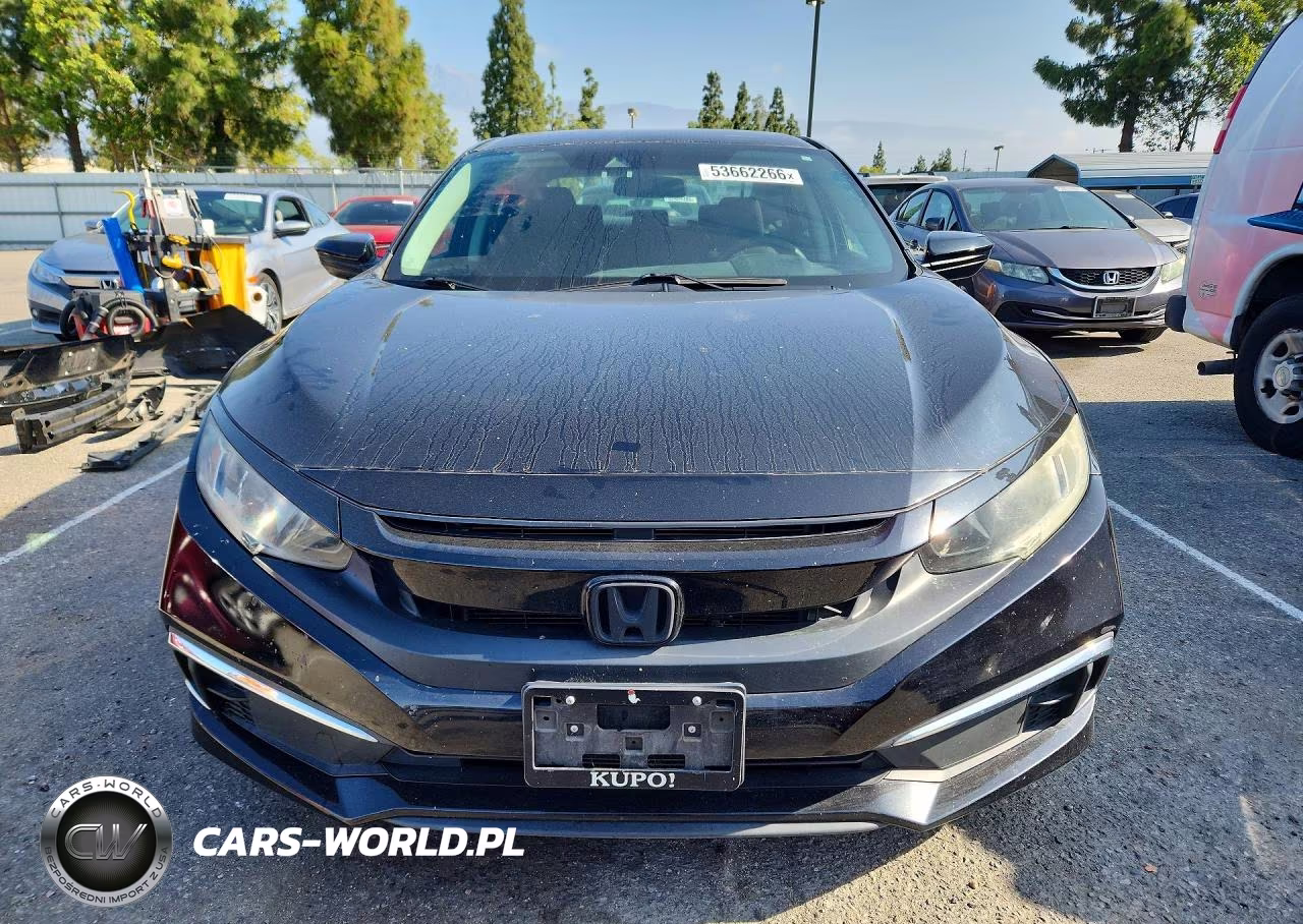 2019 Honda Civic Lx VIN:19XFC2F62KE200588 - 5