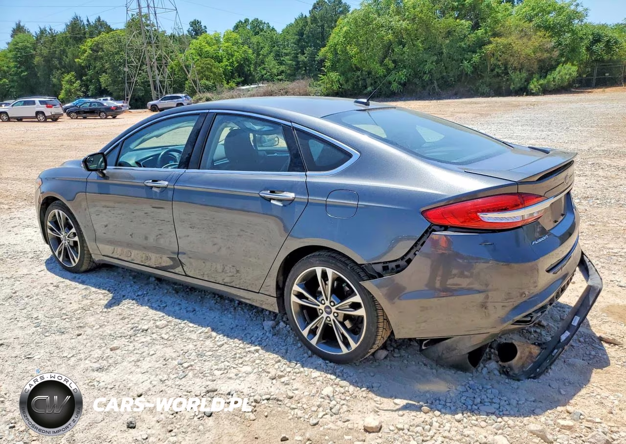2017 Ford Fusion Titanium VIN:3FA6P0D94HR204879 - 2