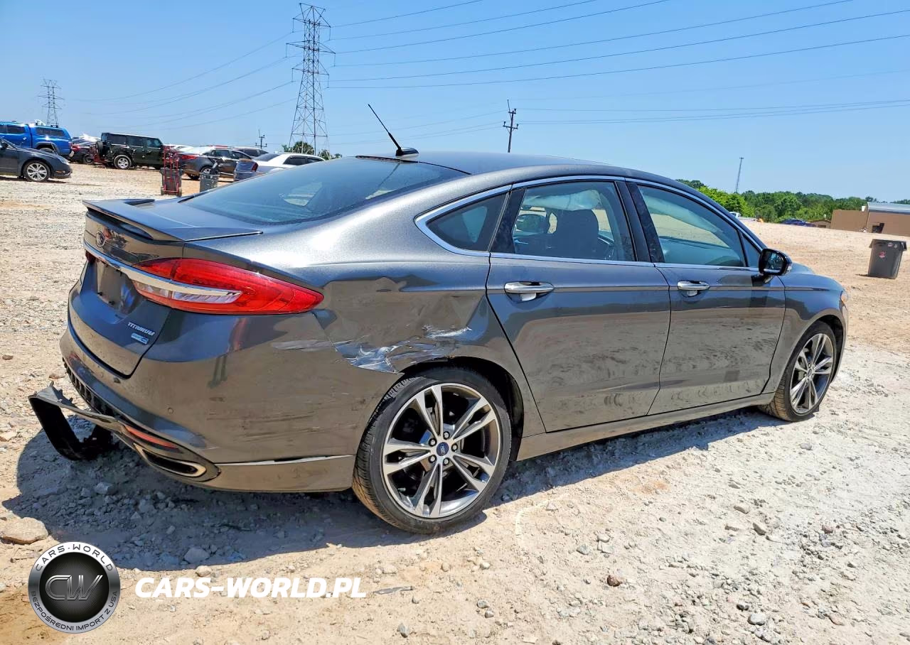 2017 Ford Fusion Titanium VIN:3FA6P0D94HR204879 - 3