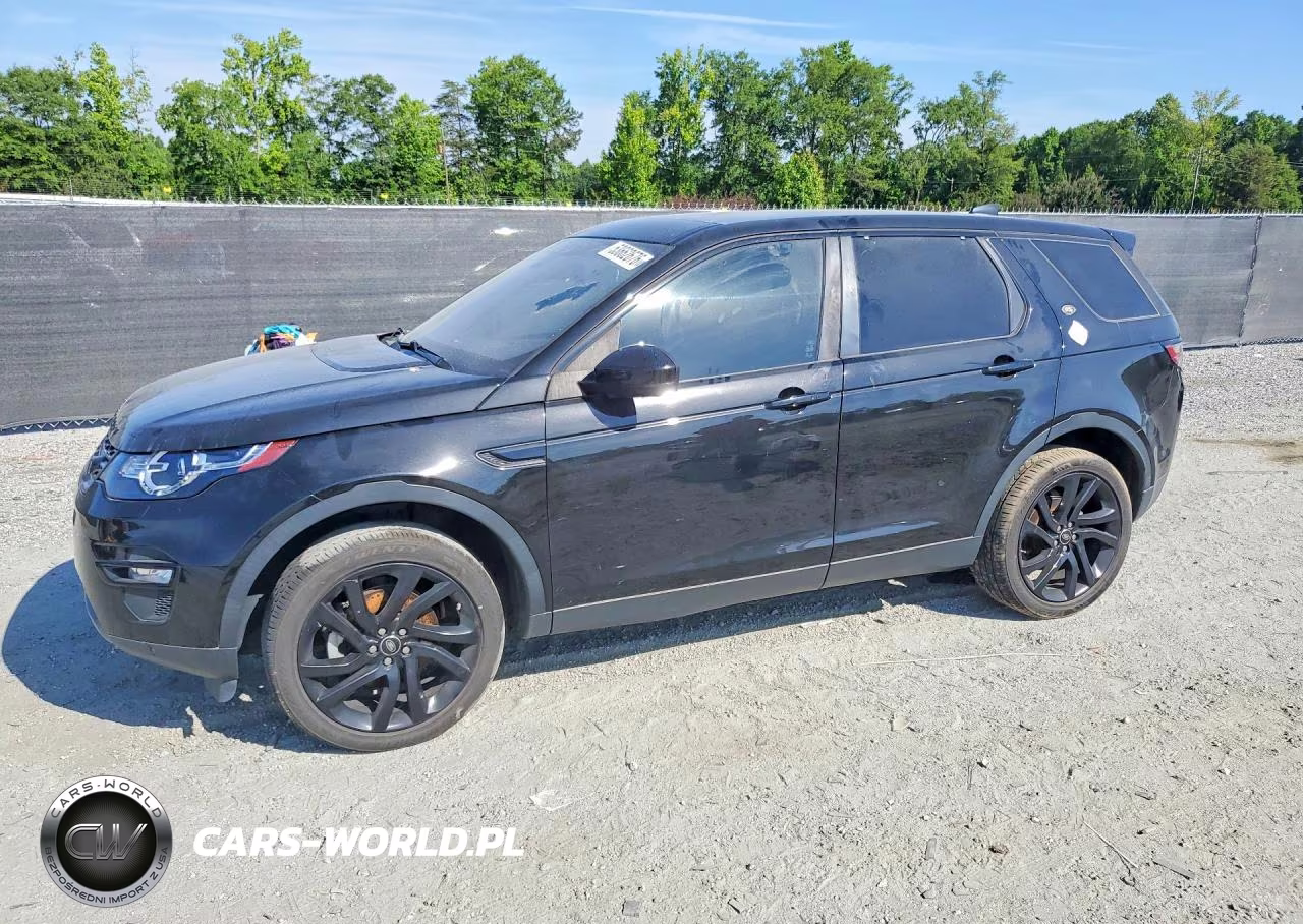 2017 Land Rover Discovery Sport Hse Luxury