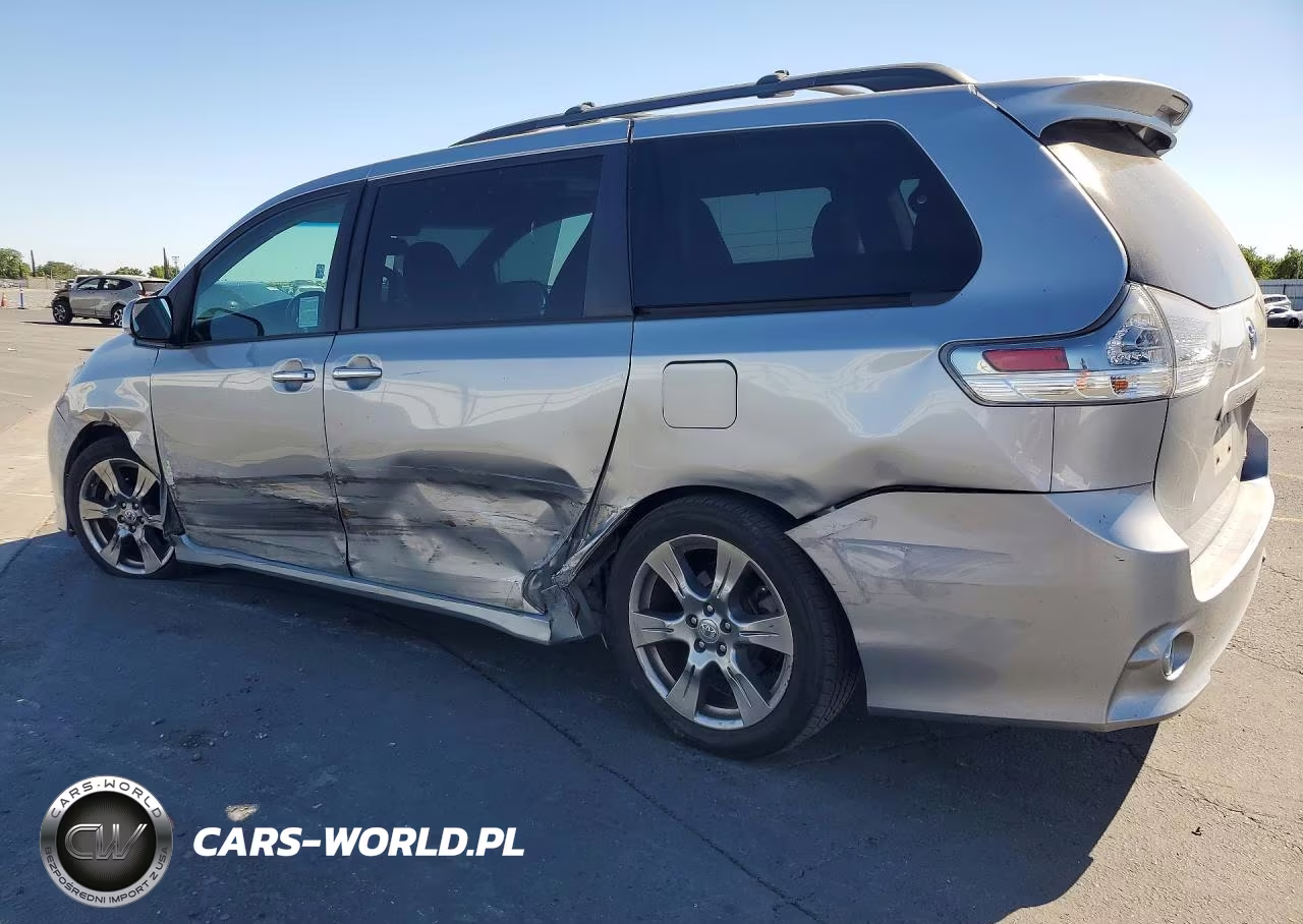 2017 Toyota Sienna Se VIN:5TDXZ3DC1HS853090 - 2