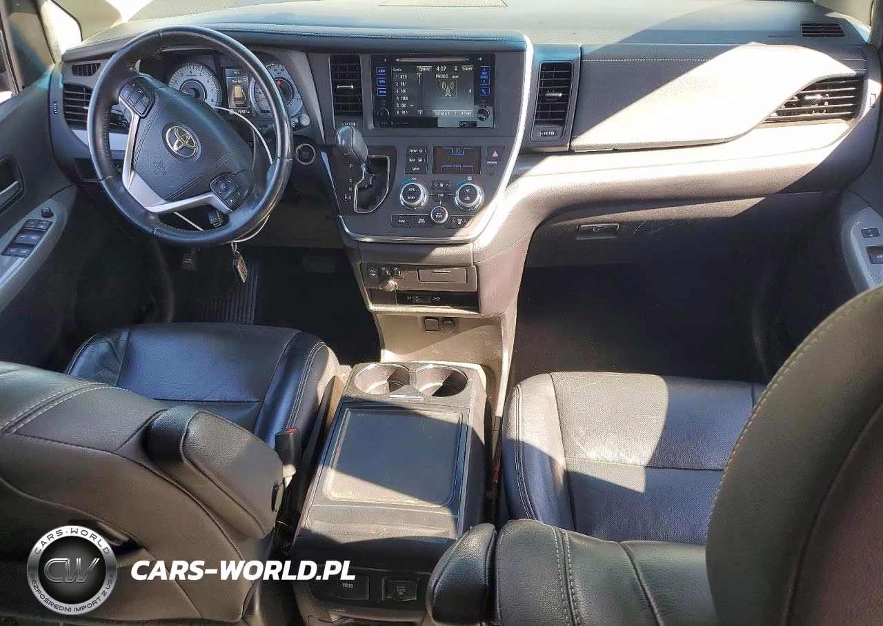 2017 Toyota Sienna Se VIN:5TDXZ3DC1HS853090 - 8