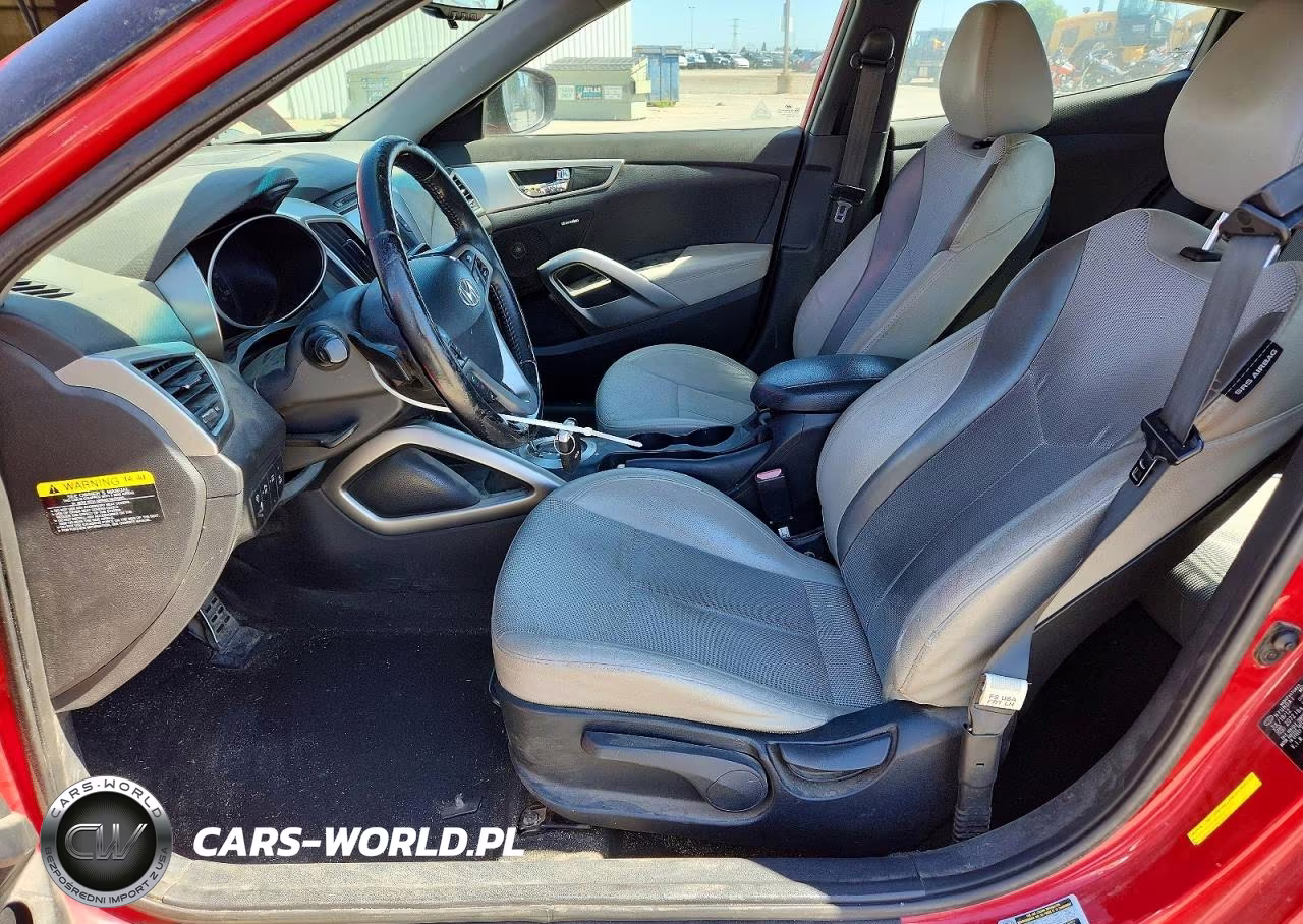 2013 Hyundai Veloster Base VIN:KMHTC6AD1DU101938 - 7
