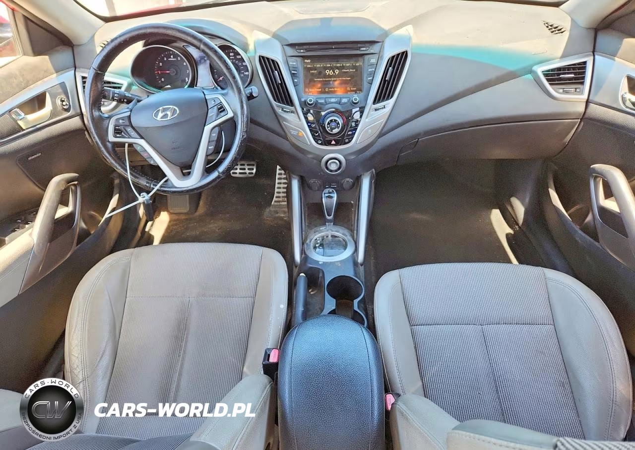 2013 Hyundai Veloster Base VIN:KMHTC6AD1DU101938 - 8