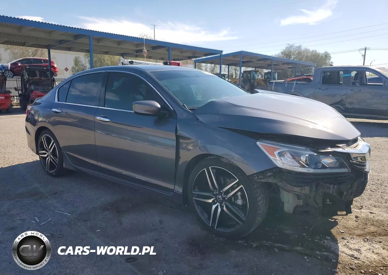 2017 Honda Accord Sport VIN:1HGCR2F57HA057384 - 4