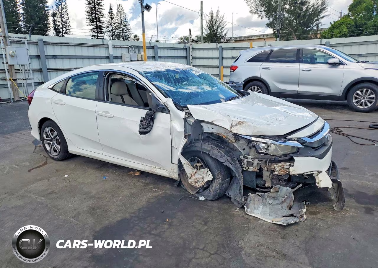 2016 Honda Civic Lx VIN:19XFC2F50GE045022 - 4