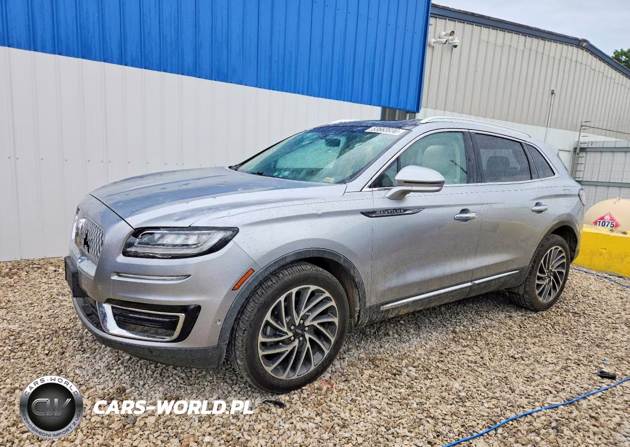 2020 Lincoln Nautilus Reserve VIN:2LMPJ8K95LBL20410 - 1