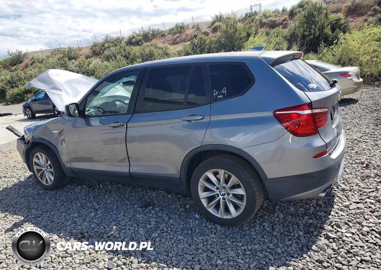 2014 BMW X3 xDrive28I VIN:5UXWX9C51E0D28957 - 2
