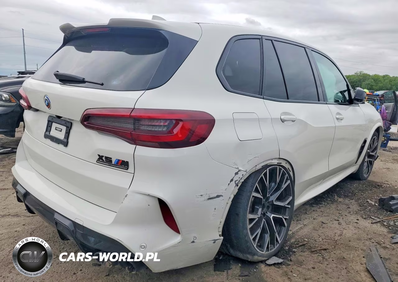 2023 BMW X5 M VIN:5YMJU0C05P9N62381 - 3