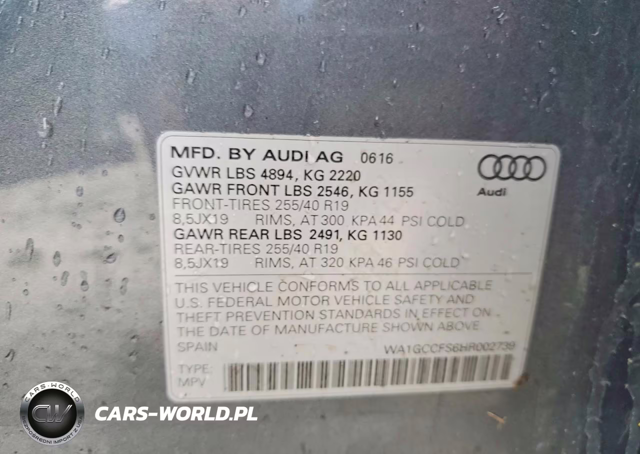 2017 Audi Q3 Prestige VIN:WA1GCCFS6HR002739 - 12