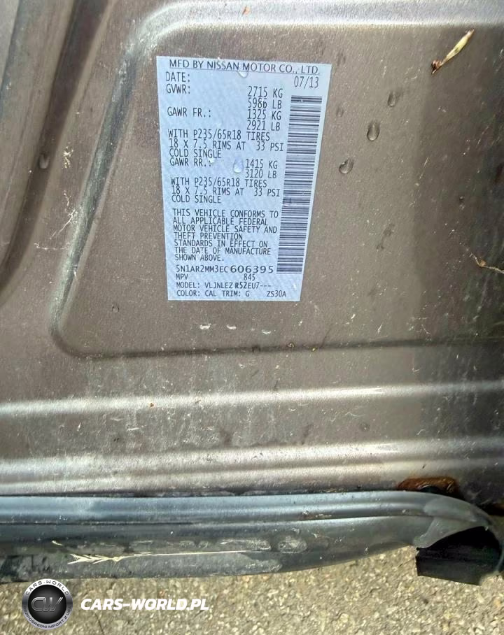 2014 Nissan Pathfinder S VIN:5N1AR2MM3EC606395 - 10