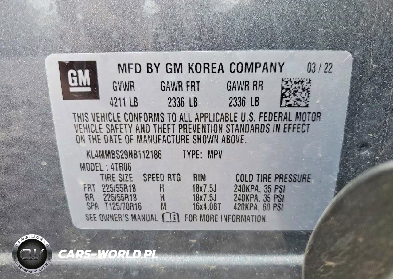 2022 Buick Encore Gx Preferred VIN:KL4MMBS29NB112186 - 14