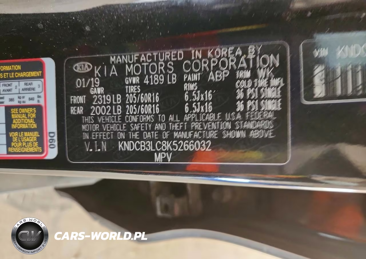 2019 Kia Niro Lx VIN:KNDCB3LC8K5266032 - 13