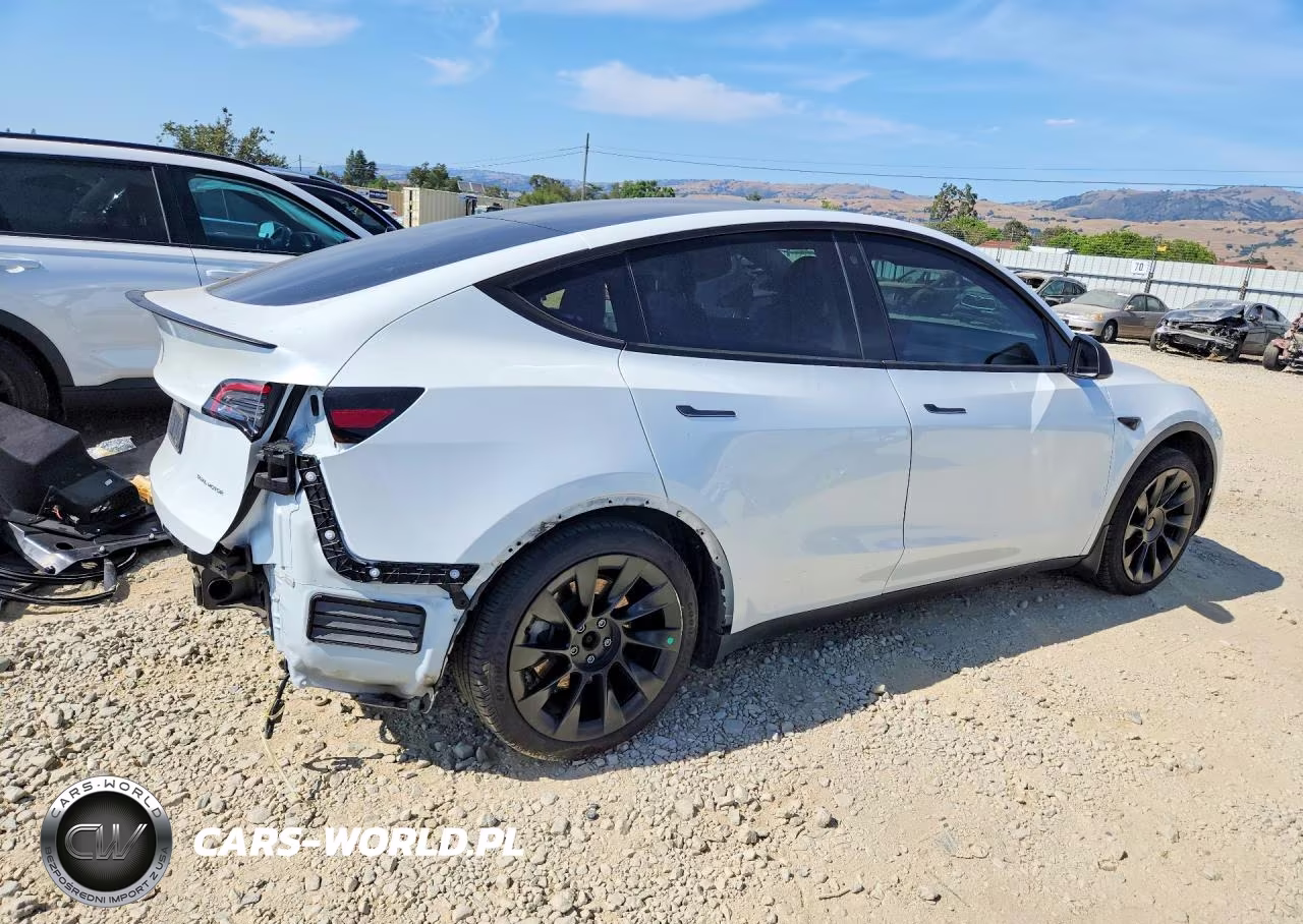 2020 Tesla Model Y VIN:5YJYGDEE3LF040377 - 3