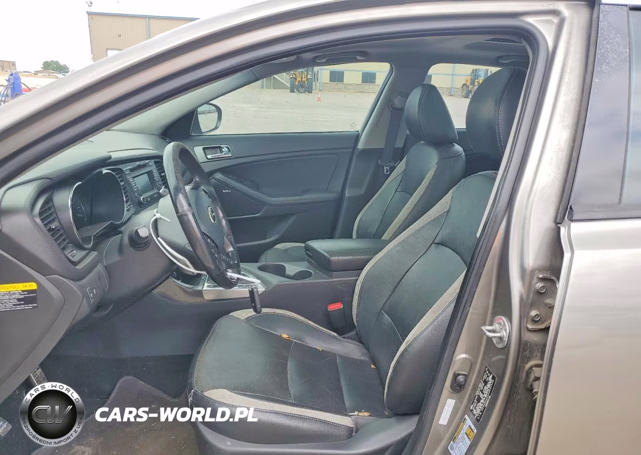 2012 Kia Optima Sx VIN:5XXGR4A64CG002559 - 7