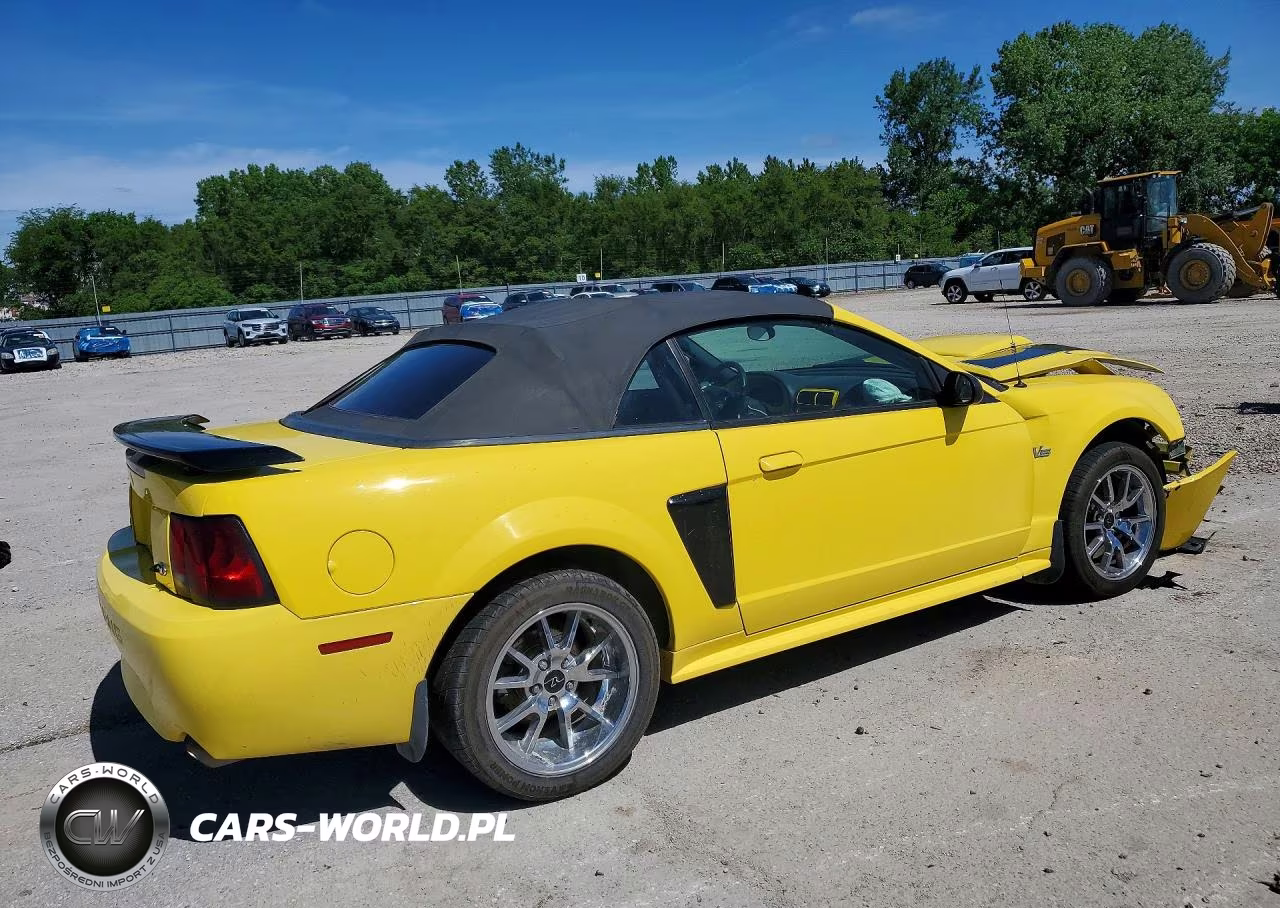 2001 Ford Mustang Gt VIN:1FAFP45X41F198654 - 3