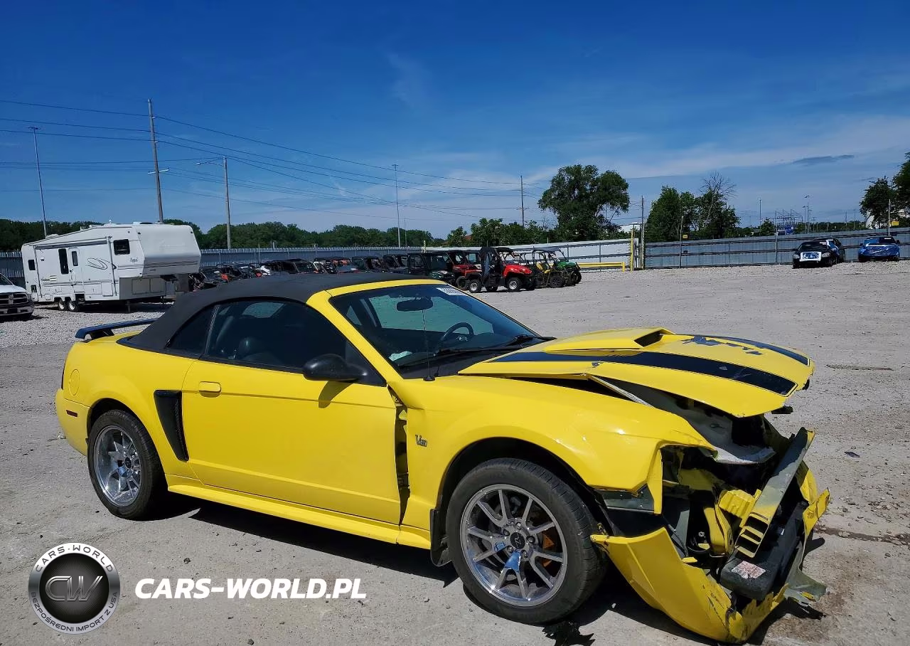 2001 Ford Mustang Gt VIN:1FAFP45X41F198654 - 4