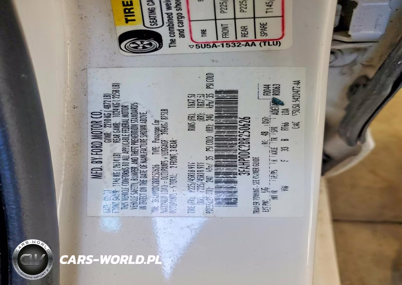 2011 Ford Fusion Sport VIN:3FAHP0DC2BR250626 - 13