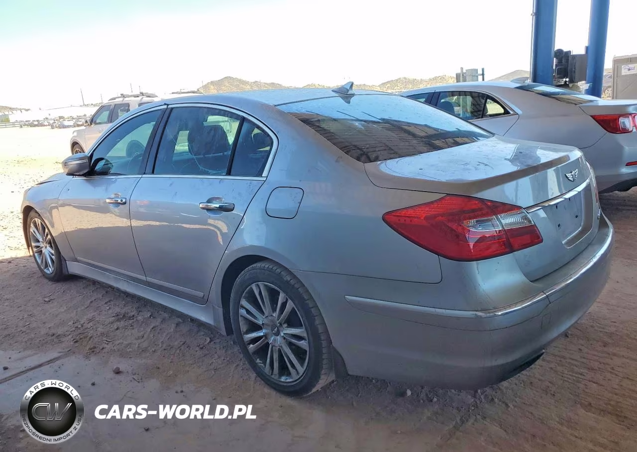 2012 Hyundai Genesis 3.8L VIN:KMHGC4DD3CU207582 - 2