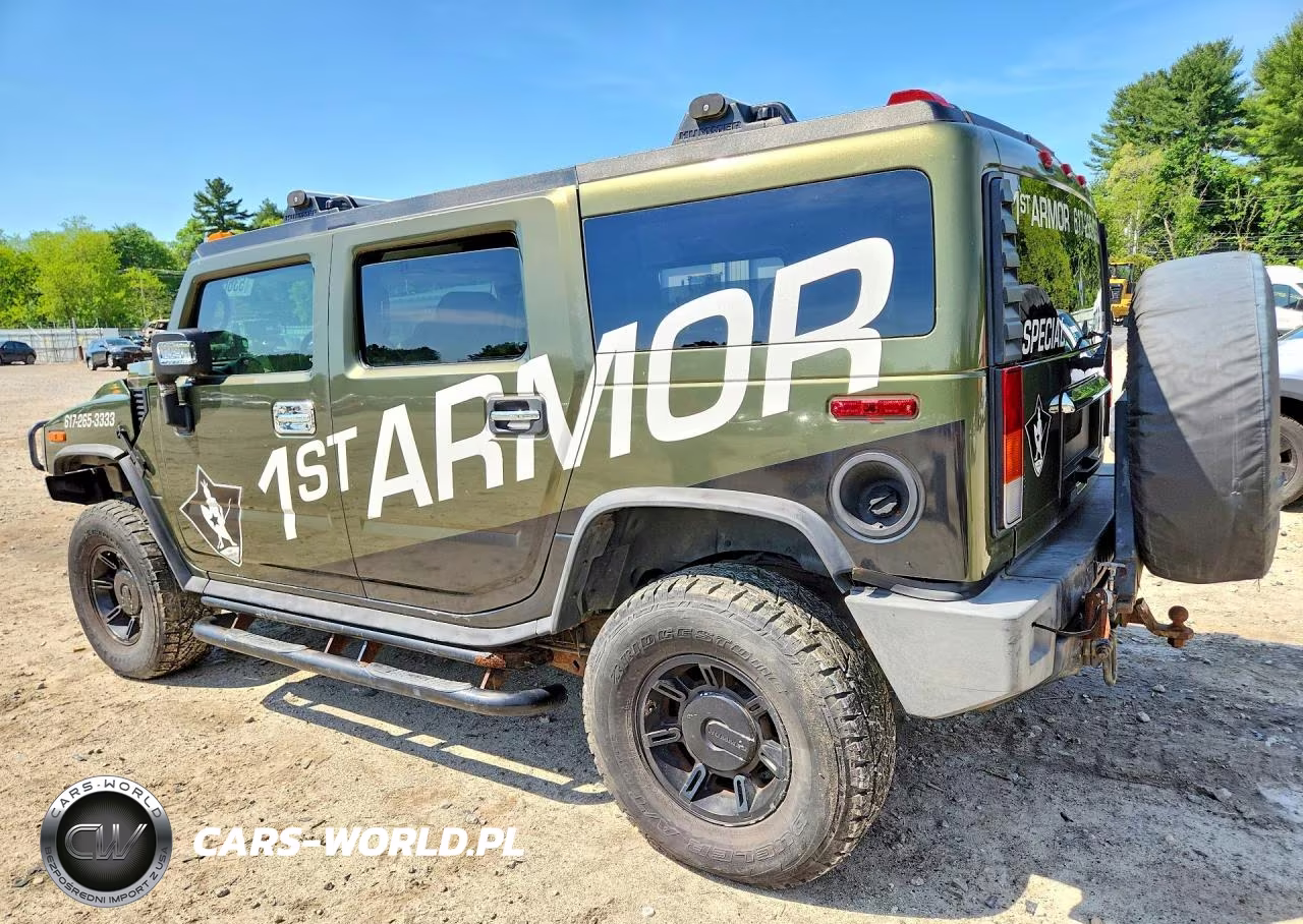 2003 Hummer H2 VIN:5GRGN23U83H145186 - 2