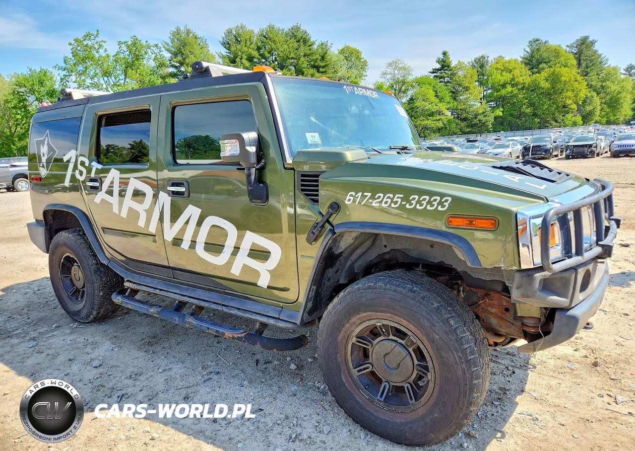 2003 Hummer H2 VIN:5GRGN23U83H145186 - 4