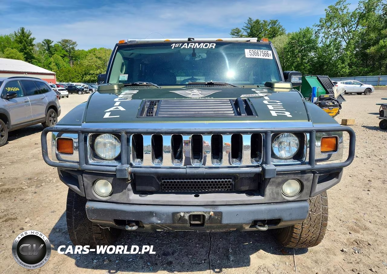 2003 Hummer H2 VIN:5GRGN23U83H145186 - 5