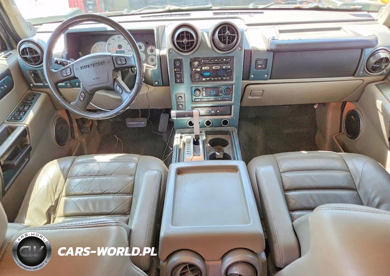 2003 Hummer H2 VIN:5GRGN23U83H145186 - 8