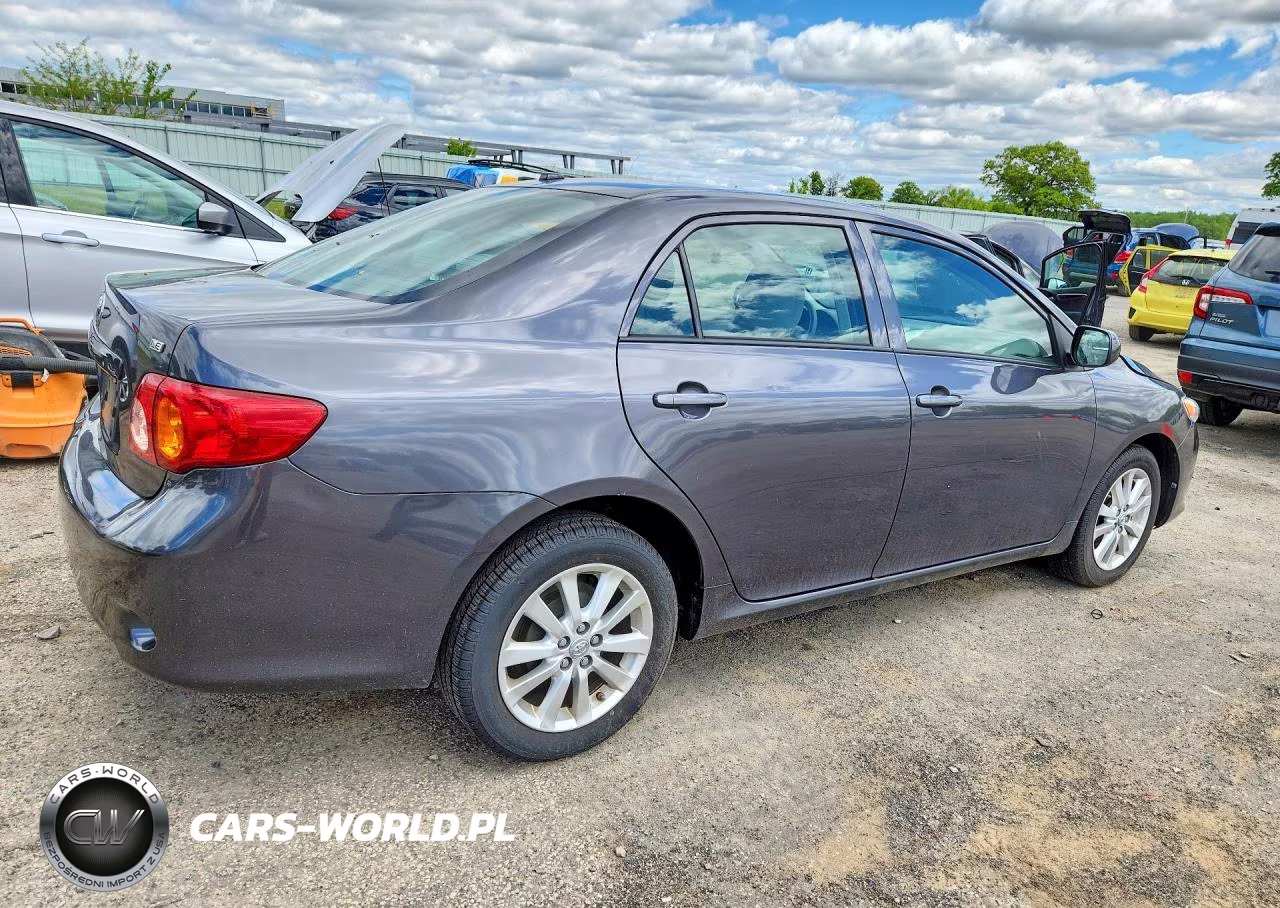 2009 Toyota Corolla Le VIN:JTDBL40E49J047400 - 3