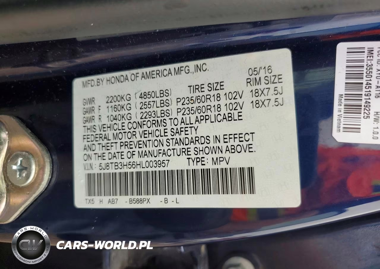 2017 Acura Rdx Technology VIN:5J8TB3H56HL003957 - 13