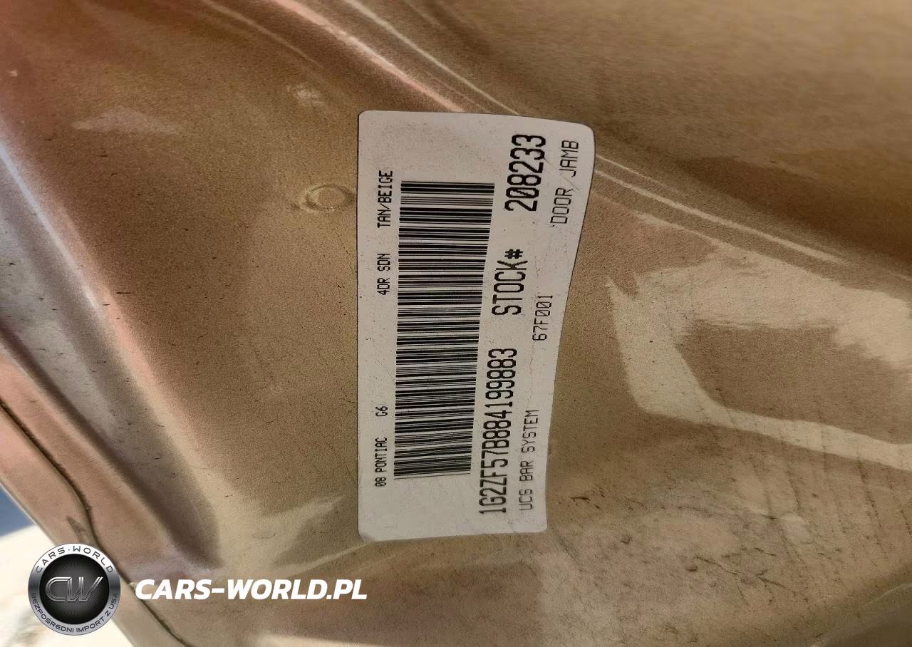 2008 Pontiac G6 Value Leader VIN:1G2ZF57B884199883 - 12