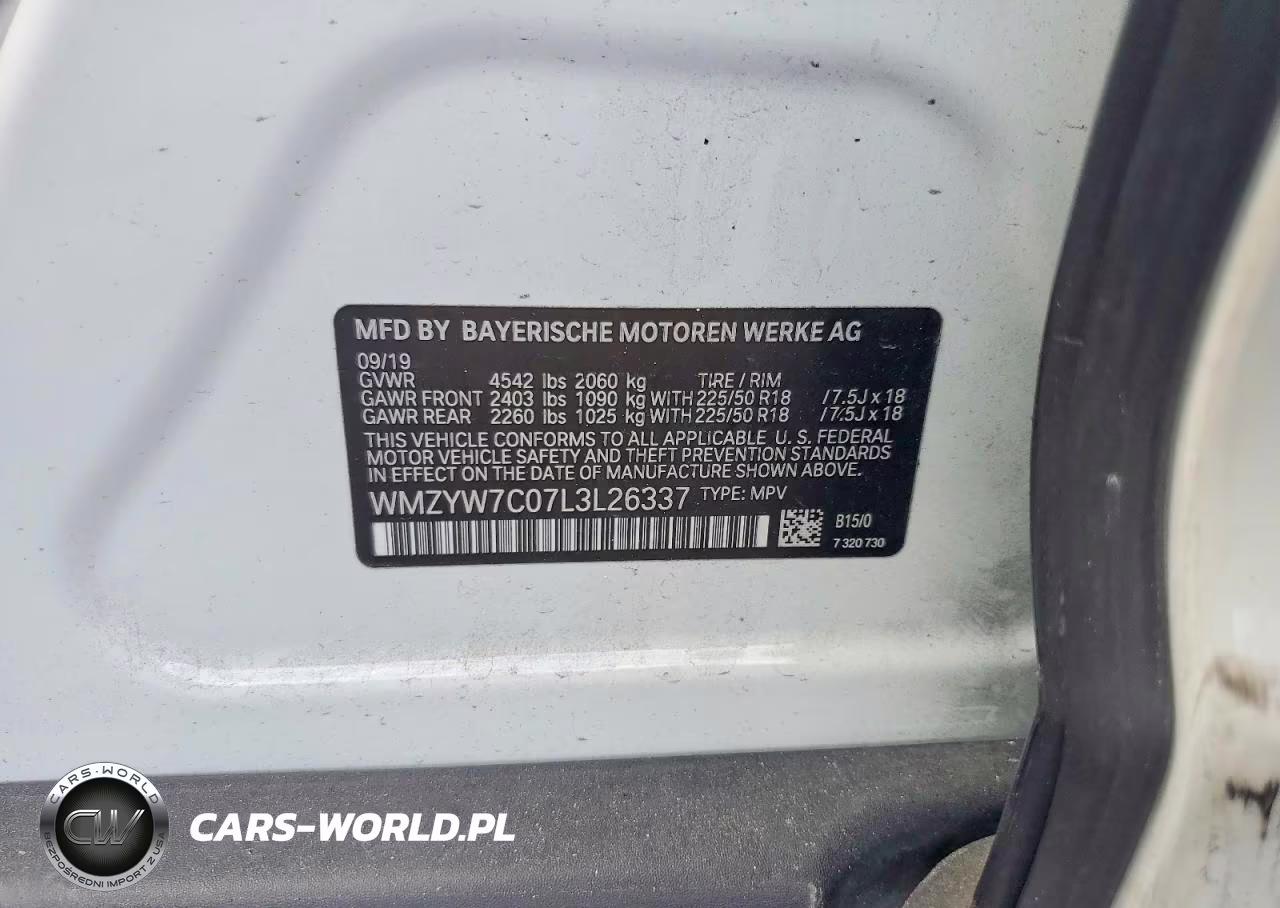 2020 Mini Cooper S Countryman VIN:WMZYW7C07L3L26337 - 12