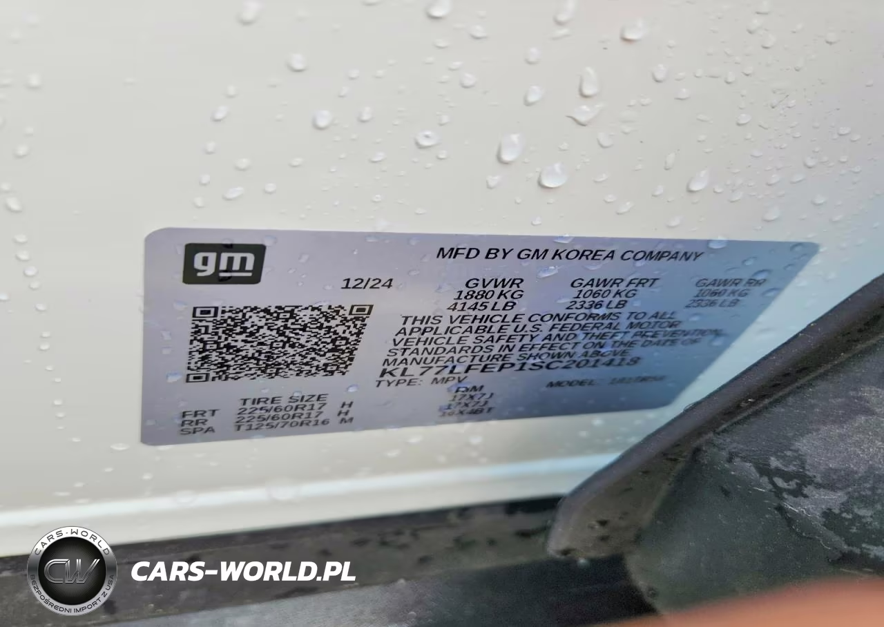 2025 Chevrolet Trax Ls VIN:KL77LFEP1SC201418 - 13