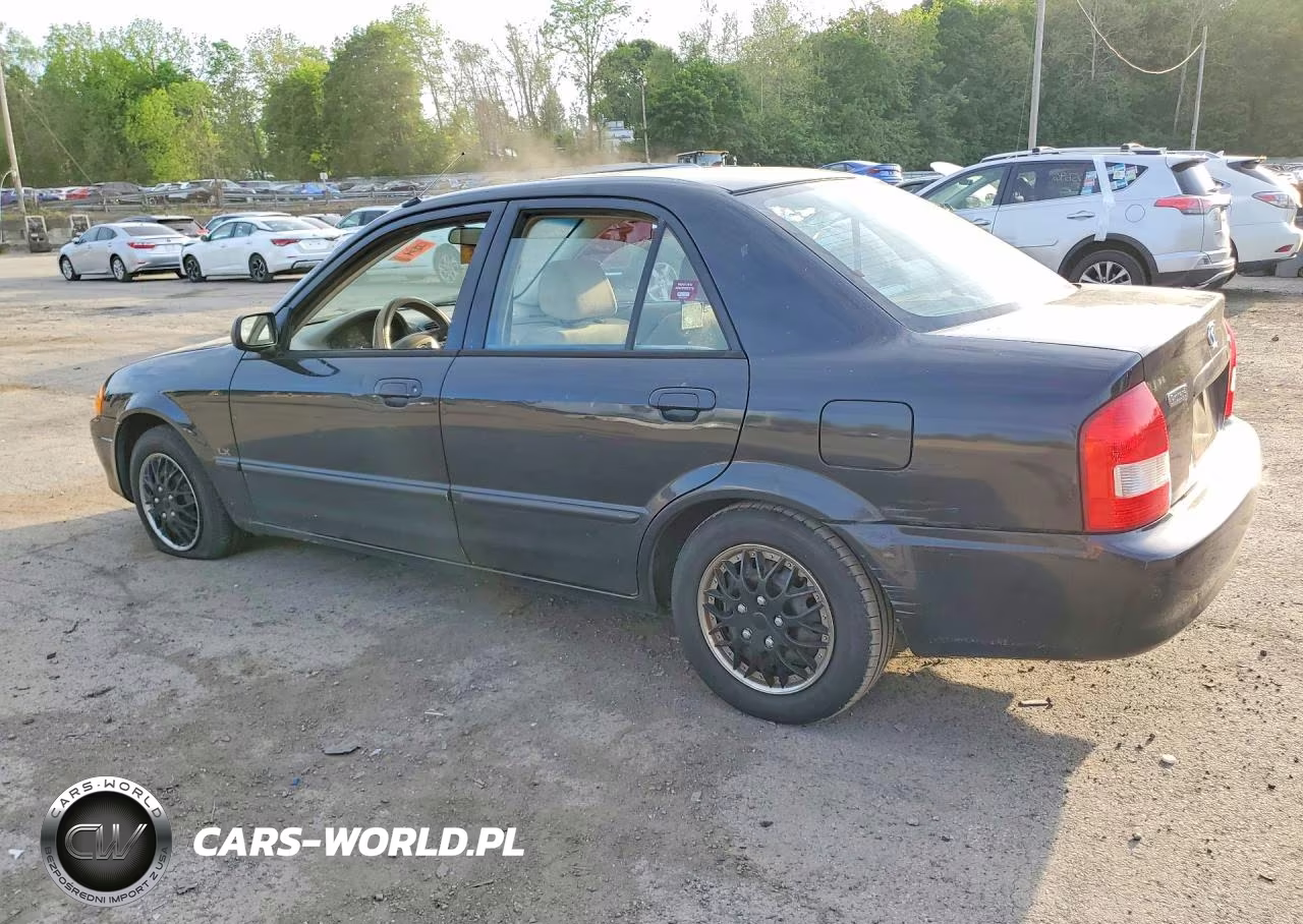 2000 Mazda Protege Dx VIN:JM1BJ2224Y0255259 - 2